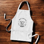 Avental Melhor Pai Nunca Moderno Dia de os pais Grillmaste<br><div class="desc">Elevem o seu jogo de grilagem com o Apron dos Homens Personalizados Modernos! Com um design moderno e elegante, este avental é personalizado com seu nome e foto para um toque pessoal. Feito com tecido durável e de alta qualidade, é na moda e prático, oferecendo cobertura de cheio para proteger...</div>