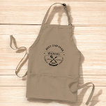 Avental Melhor Pai Nunca Russo Dia de os pais Grillmaster<br><div class="desc">Elevem o seu jogo de grilagem com o Apron dos Homens Personalizados Modernos! Com um design moderno e elegante, este avental é personalizado com seu nome e foto para um toque pessoal. Feito com tecido durável e de alta qualidade, é na moda e prático, oferecendo cobertura de cheio para proteger...</div>