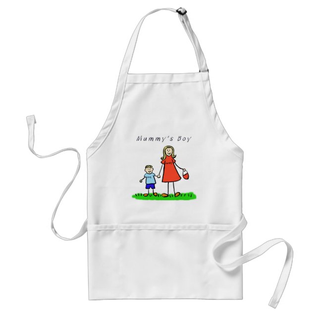 Avental Menino Apron da mamãe (loira) (Frente)