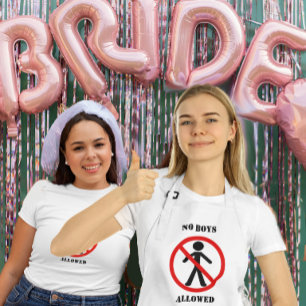 Avental Meninos Não Admitidos