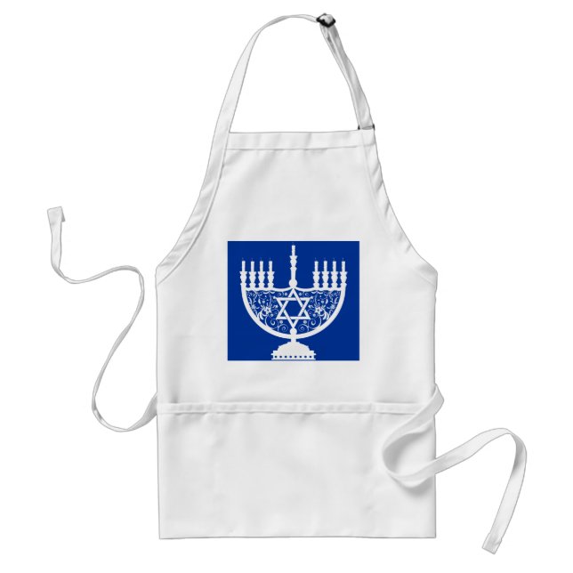 Avental Menorá de Hanukkah (Frente)