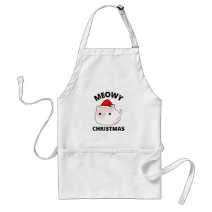 Avental Meowy Christmas