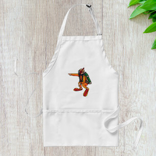 Avental Mergulhador com Traje de Borracha Laranja Apontand