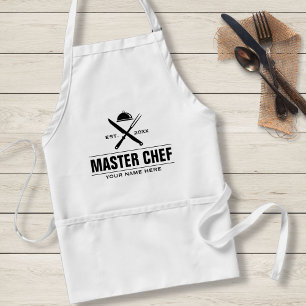 Avental Mestre Chef Personalizado Catering Culinário