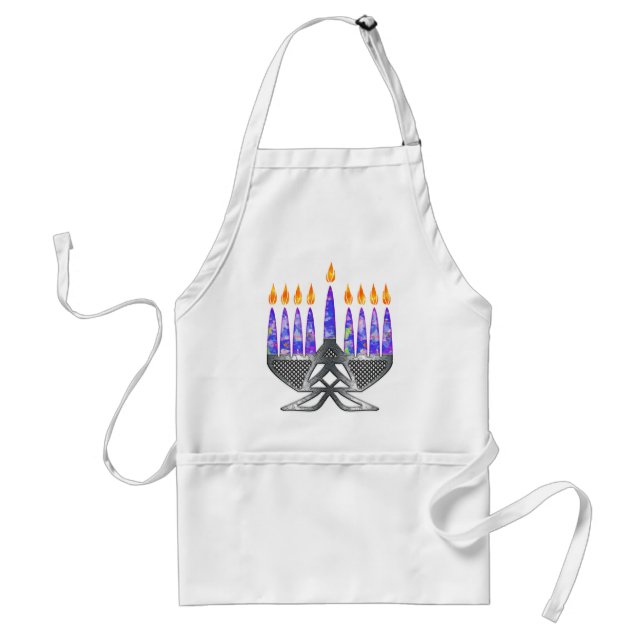 Avental Metal Menorah Aprons (Frente)