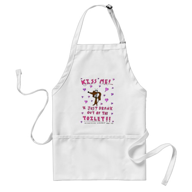 Avental Midge 'KISS ME' Apron (Frente)