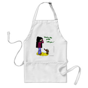 Avental Midge "Preso No Piddle With You" Apron