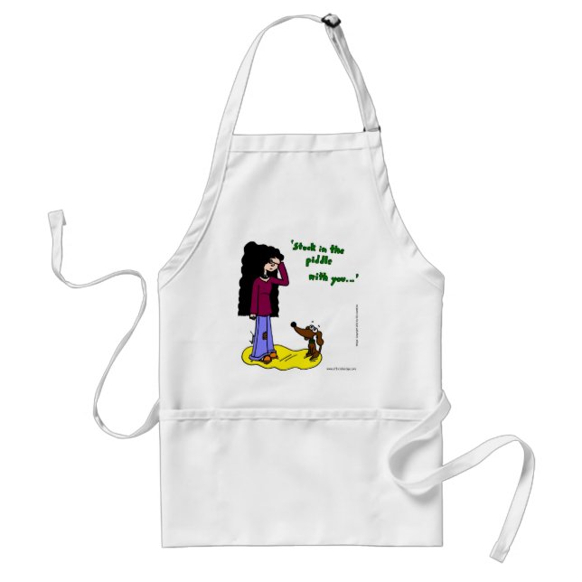 Avental Midge "Preso No Piddle With You" Apron (Frente)