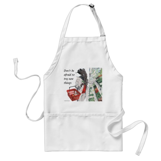 Avental Mind Flayer Grocery Comprando Fantasy Art Apron (Frente)