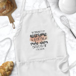 Avental Minha Cozinhar É Tão Incrível Que O Alarme Da Fuma<br><div class="desc">Minha Cozinhar É Tão Incrível Que O Alarme Da Fumaça Me Anima No Adulto Apron. Um avental de chef bonito com uma citação engraçada de humor de cozinhar. Personalize este design de humor de cozinheiro personalizado com seu próprio nome ou texto.</div>