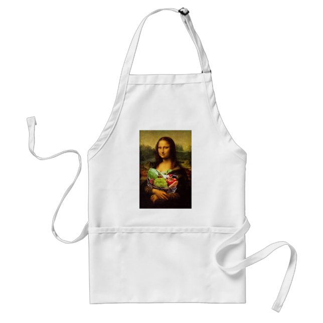 Avental Mona Lisa ama legumes (Frente)