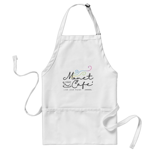 Avental Monet Cafe Artista Apron (Frente)