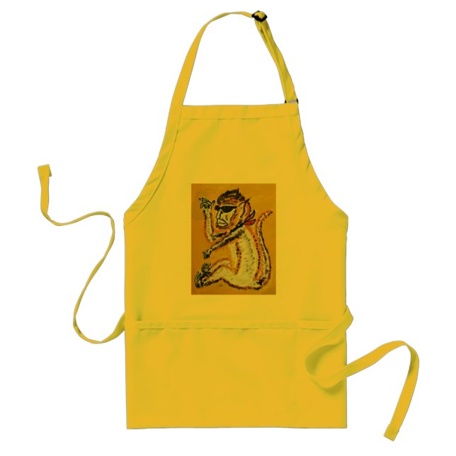 Avental Monkey Circus Art (Frente)