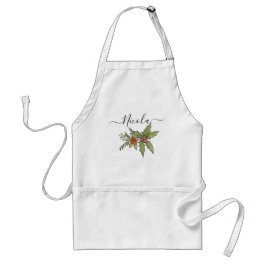Avental Monogram Baking Apron - Custom Chef with Pockets