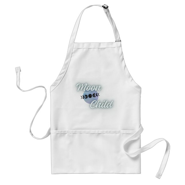 Avental Moon Child Boho Moon Fala Apron (Frente)
