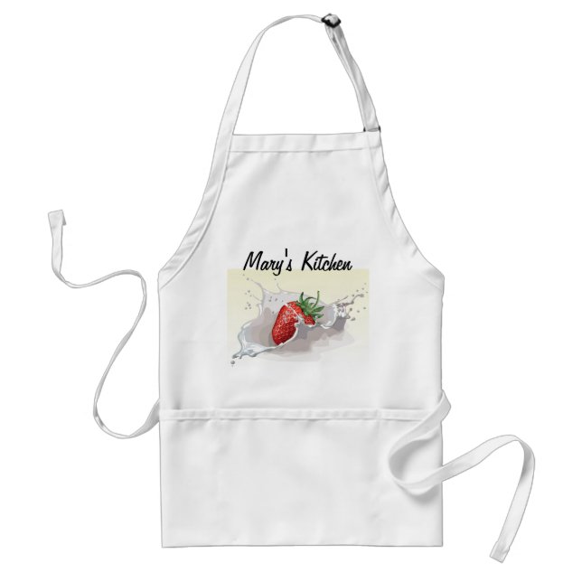 Avental Morangos e Cream Apron (Frente)