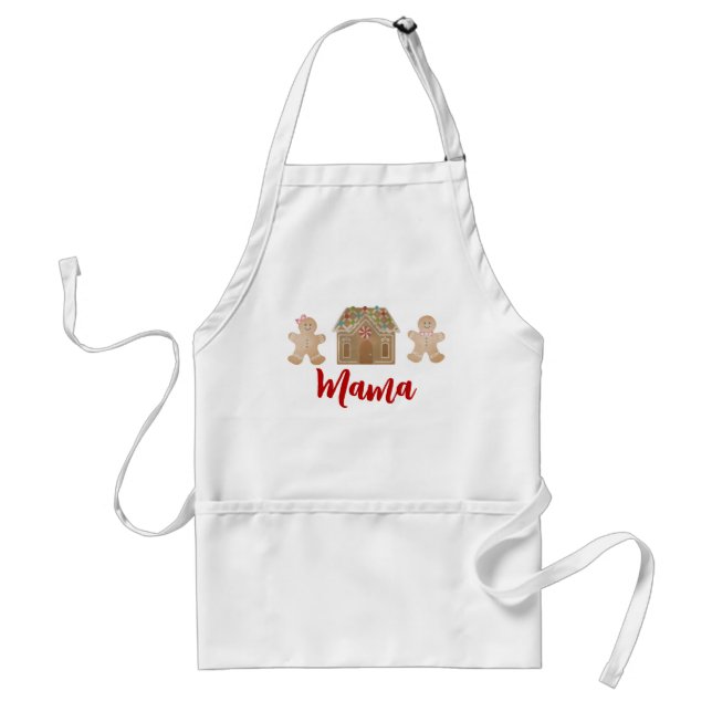 Avental Mulheres Gingerpão Apron, Adulto Apron (Frente)