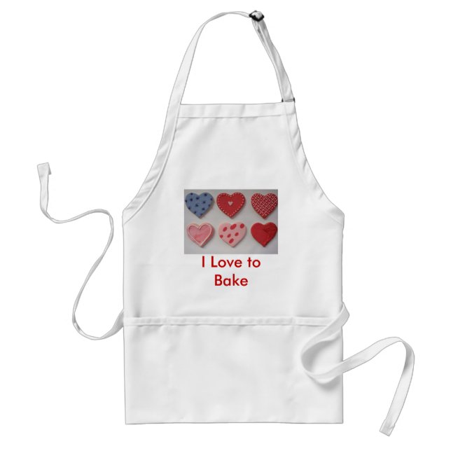 Avental Namorados Cookie Hearts (Frente)