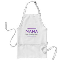 Nana torna tudo mais personalizado Apron