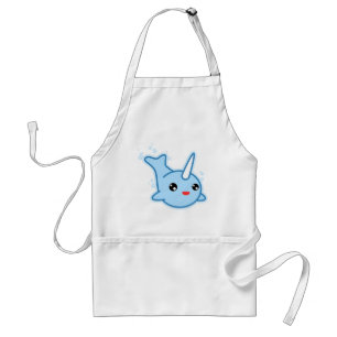 Avental Narwhal Kawaii