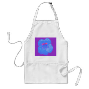Avental Nasturtium Bright Blue Apron
