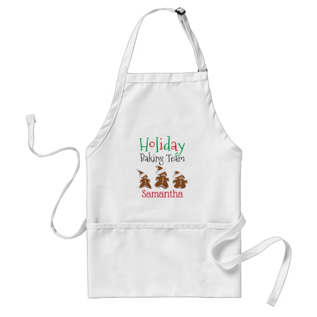 Avental Natal Cookie Baking Apron (Frente)