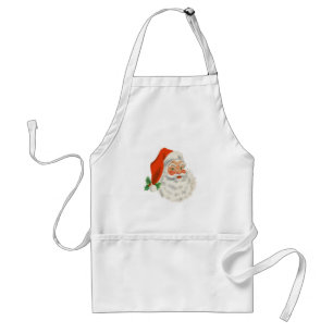 Avental Natal do Retro Vintage Jolly Papai Noel