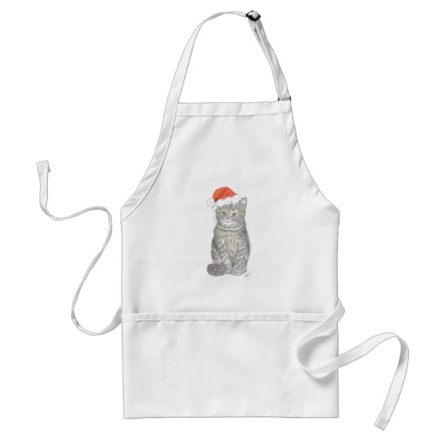 Avental Natal Kitten Apron (Frente)