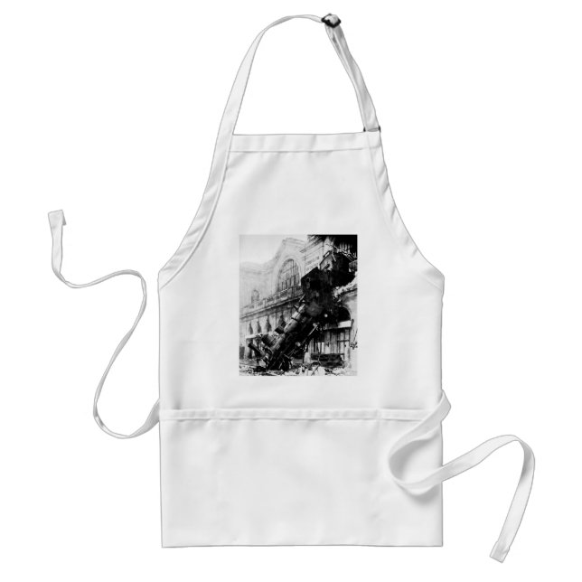 Avental Naufrágio do comboio em Montparnasse, 22 de outubr (Frente)