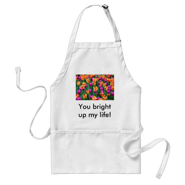 Avental Neon Tulips Apron (Frente)