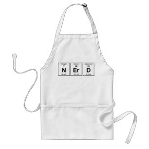 Avental Nerd Mesa periódica