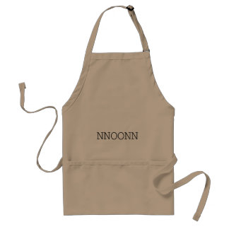 AVENTAL NNOONN SIMPLE LOGO APRON