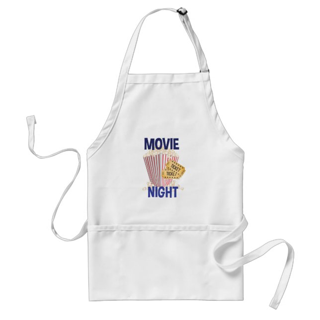 Avental Noite de cinema (Frente)