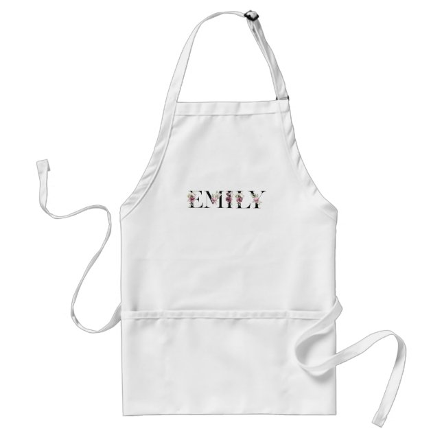 Avental Nome Emily (Frente)