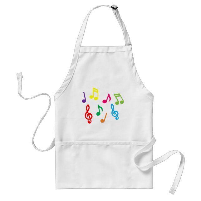 Avental Notas musicais (Frente)