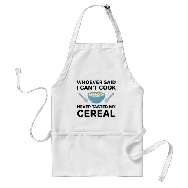 Avental Nunca Tirei Meu Cereal (Frente)