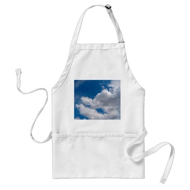 Avental Nuvem branca macia (Frente)