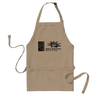 Avental NYC Urban Sketchers Apron