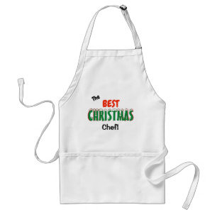 Avental O MELHOR Chef DE NATAL! Adulto Apron