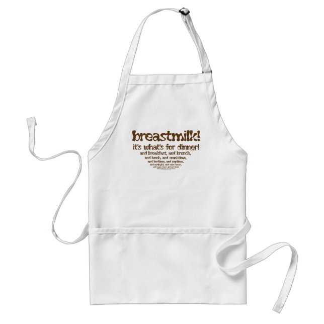 Avental O que é para o comensal (Frente)