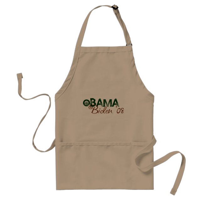Avental Obama Biden 2008 (edição verde) (Frente)