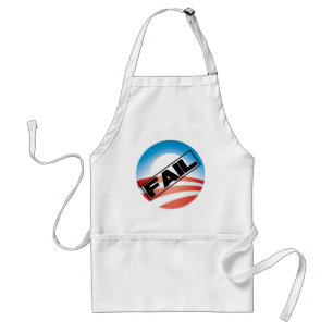 Avental Obama: Falha