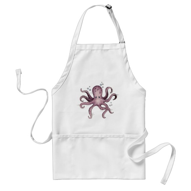 Avental Octopus - Apron (Frente)