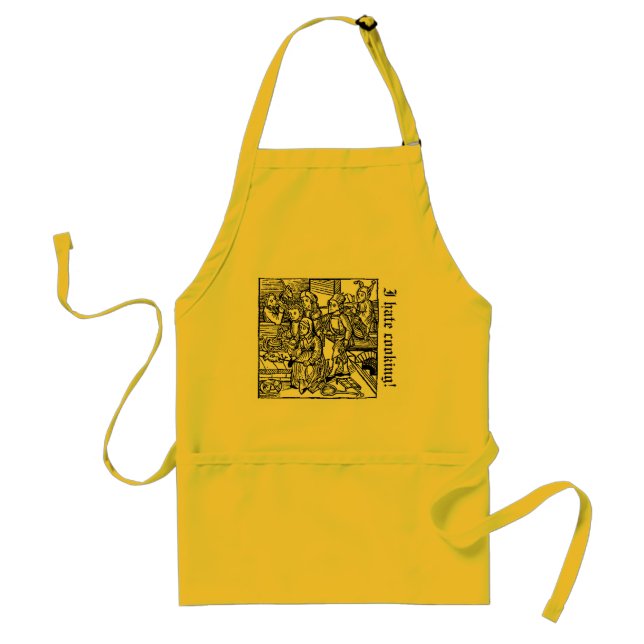 Avental Odeio cozinhar! (Frente)