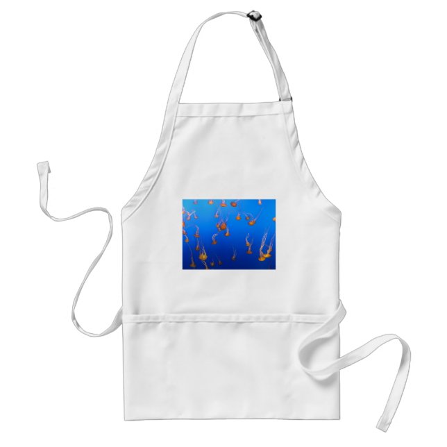 Avental Orange Jellyfish Apron (Frente)