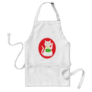 Avental Oriental Lucky Cat