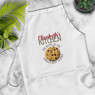 Avental Os melhores cookies do mundo personalizado