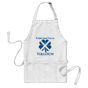 Avental Os Scottish personalizados beijam-me que eu sou