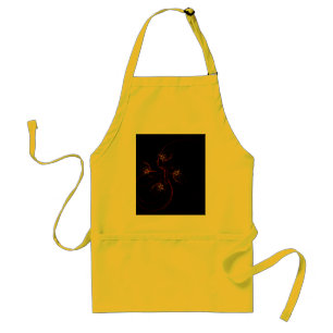 Avental Out of the Dark Abstract Art Apron