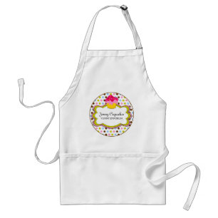 Avental Padaria de Cupcake Whimsso Personalizada Apron
